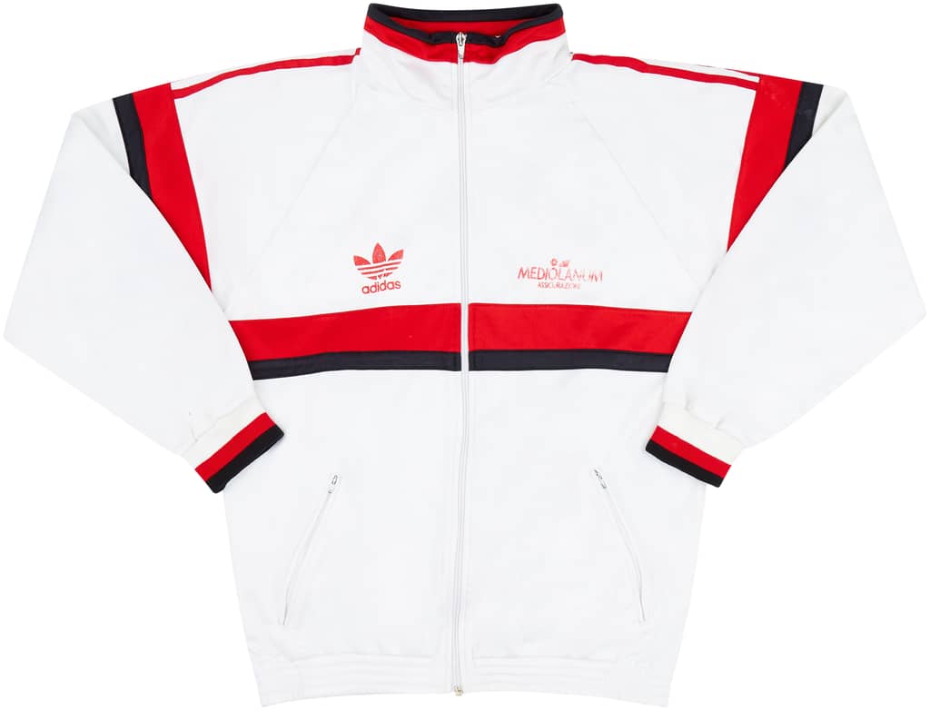 1990-92 AC Milan adidas Track Jacket - 5/10 - (XL)