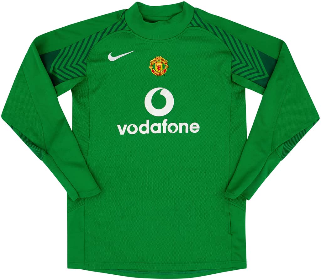 2005-06 Manchester United GK Shirt - 8/10 - (L.Boys)