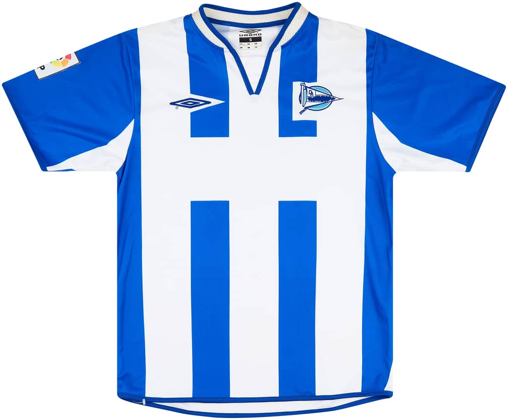 2005-06 Alaves Home Shirt - 10/10 - (S)