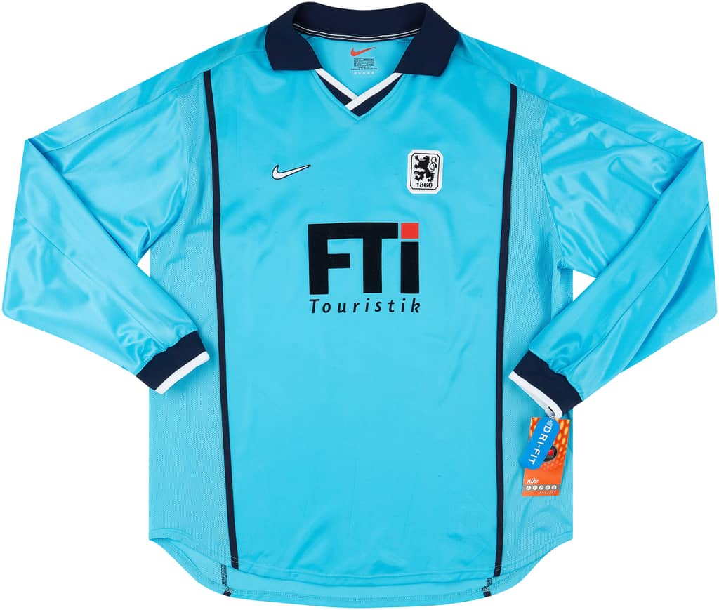 1999-00 1860 Munich Player Issue Home L/S Shirt (XL)