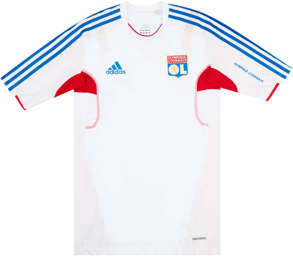 2011-12 Lyon Player Issue Techfit Training Shirt - 9/10 - (S)