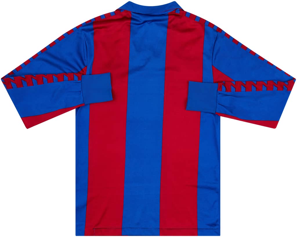 1984-89 Barcelona Home L/S Shirt - 9/10 - (Y)