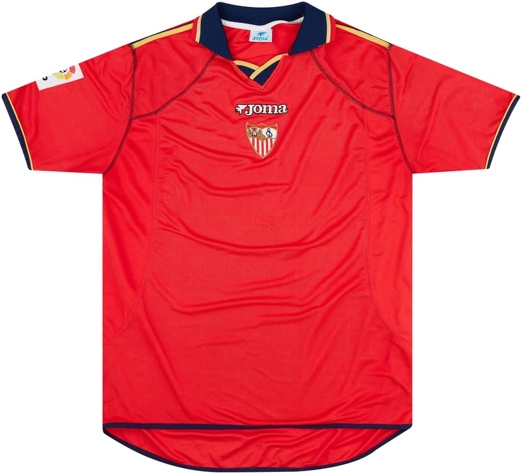2001-02 Sevilla Away Shirt - 6/10 - (XL)