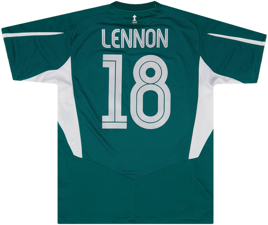 2004-05 Celtic Away Shirt Lennon #18 (L)