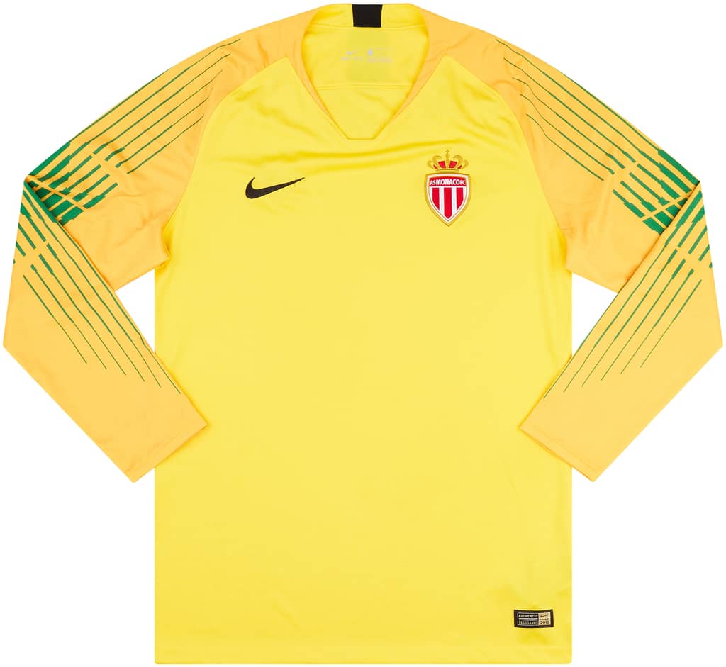 2018-19 Monaco Authentic GK Shirt - 8/10 - (L)