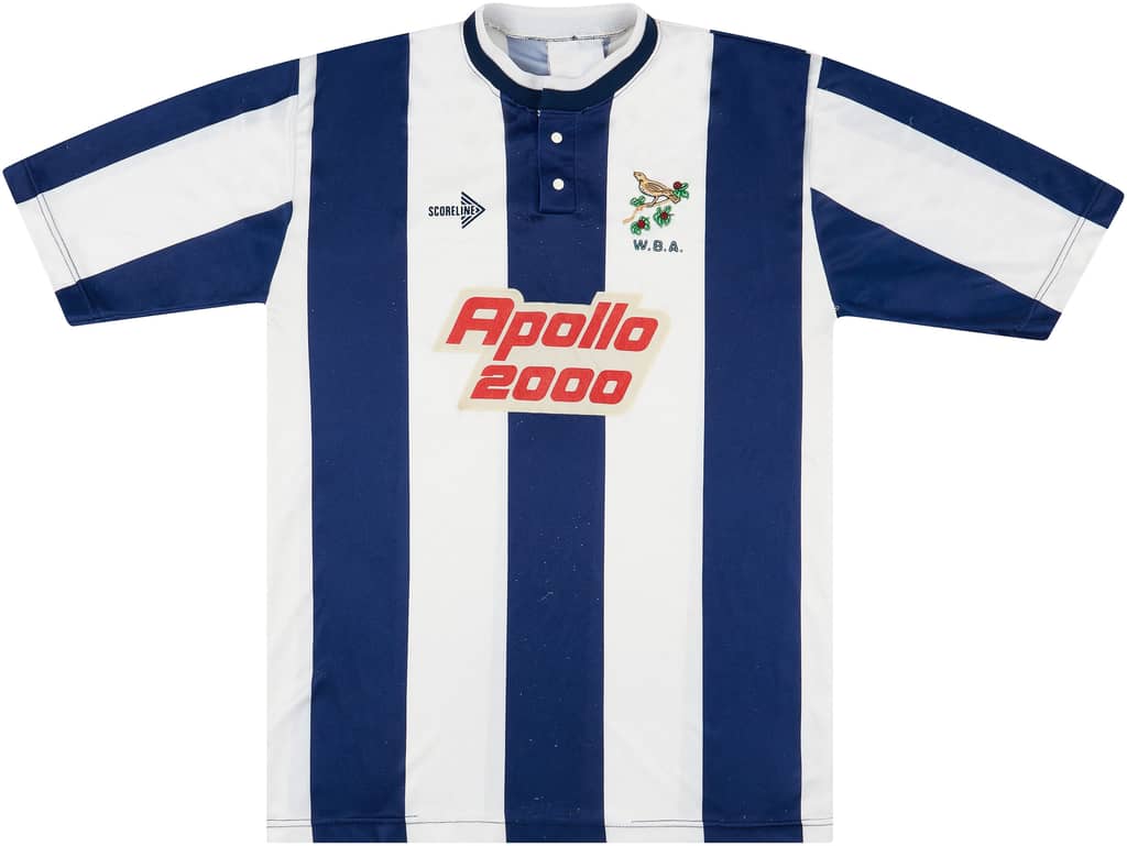 1989-90 West Brom Home Shirt - 8/10 - (L)