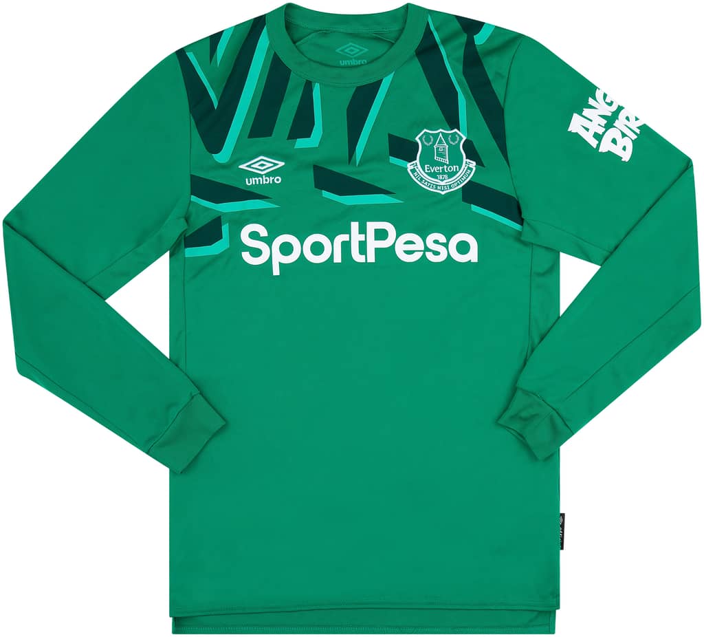 2019-20 Everton GK Shirt - 9/10 - (S)