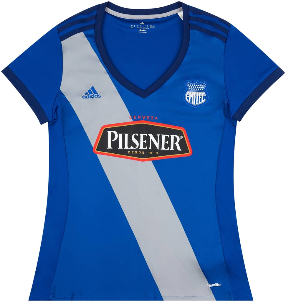 2017 Emelec Home Shirt - 9/10 - (Women's L)