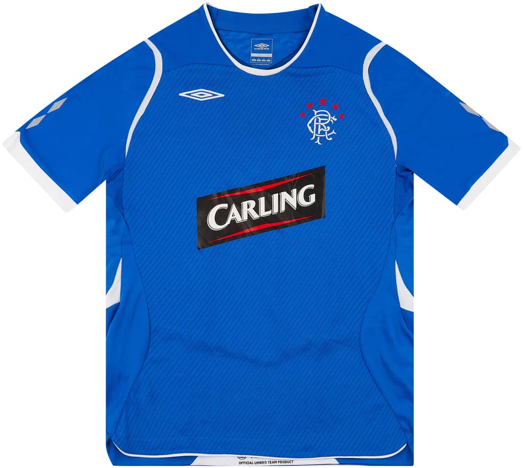 2008-09 Rangers Home Shirt - 8/10 - (Women's M)