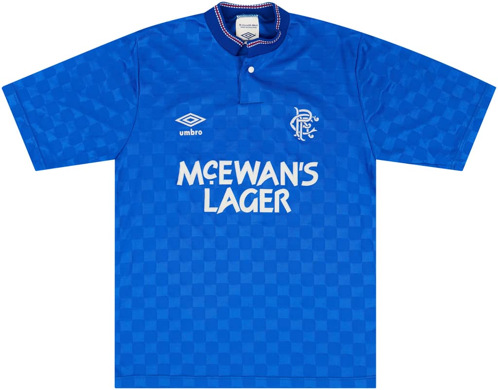 1987-90 Rangers Home Shirt - 9/10 - (S)