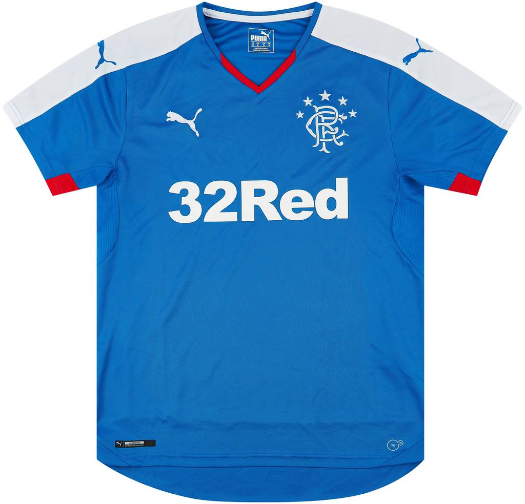 2015-16 Rangers Home Shirt - 8/10 - (M)