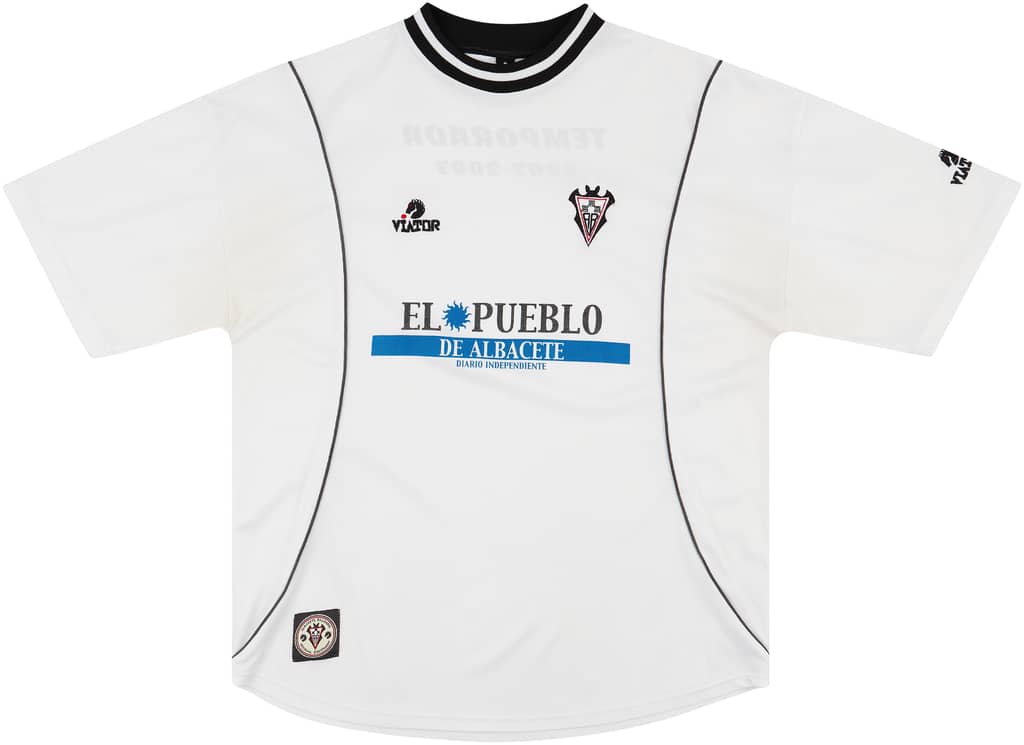 2002-03 Albacete Home Shirt - 8/10 - (XL)