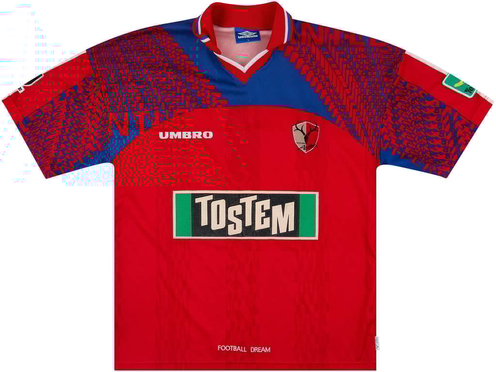 1997 Kashima Antlers Home Shirt - 8/10 - (L)