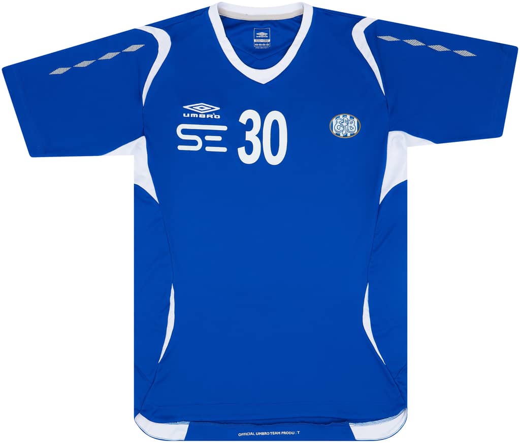 2007-08 Esbjerg Player Issue Training Shirt #30 - 8/10 - (L)