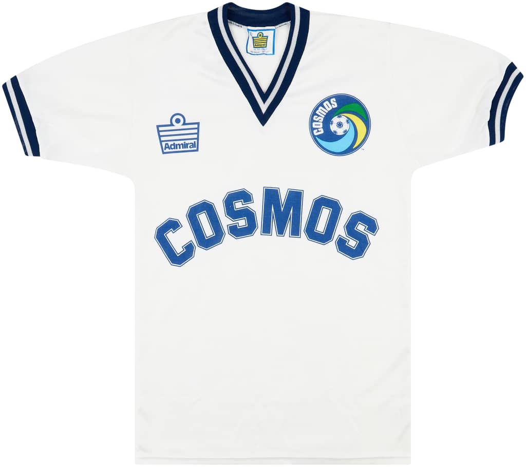 1980s New York Cosmos Admiral Training Shirt - 8/10 - (S)
