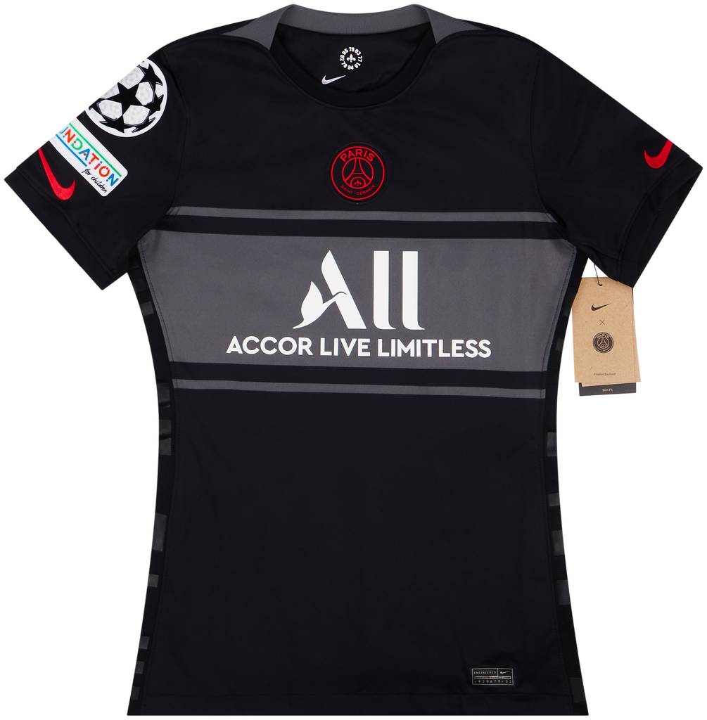 2021-22 Paris Saint-Germain Third Shirt Messi #30 (Women's XS)