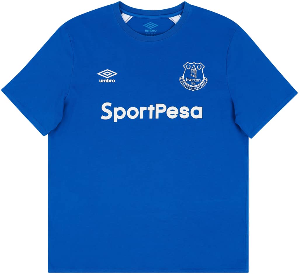2018-19 Everton Umbro Training Shirt - 9/10 - (XL)
