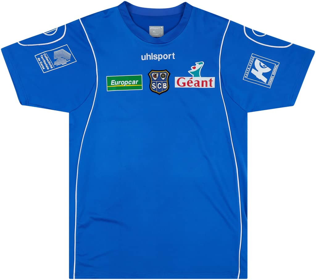 2007-08 Bastia Home Shirt - 9/10 - (XL)