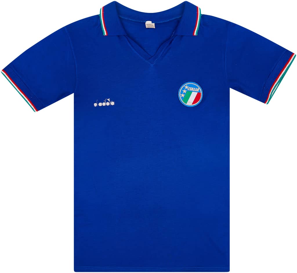 1986-91 Italy Home Shirt - 8/10 - (XL)