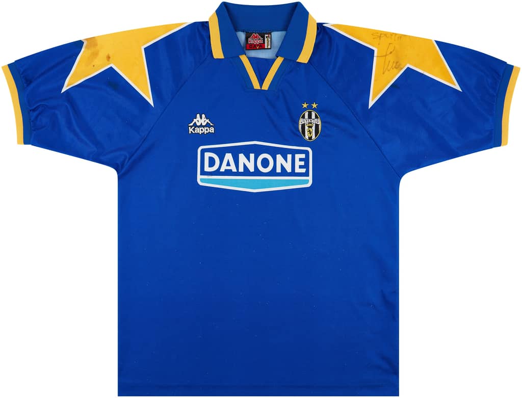 1994-95 Juventus Signed Away Shirt - 7/10 - (XL)