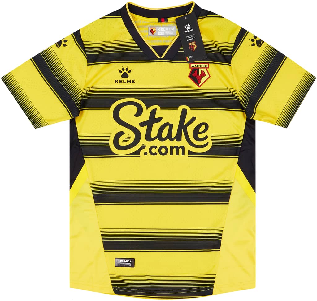 2021-22 Watford Home Shirt (S)