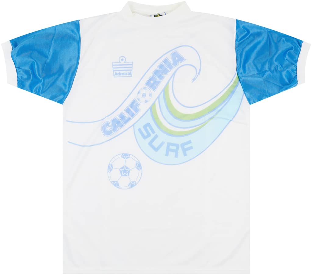 1980s California Surf Admiral Training Shirt - 9/10 - (S)