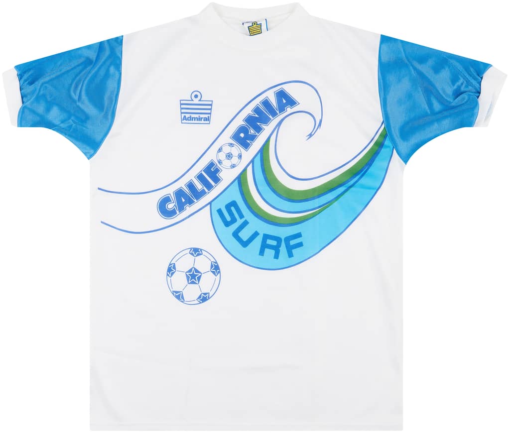 1980s California Surf Admiral Training Shirt - 10/10 - (L)