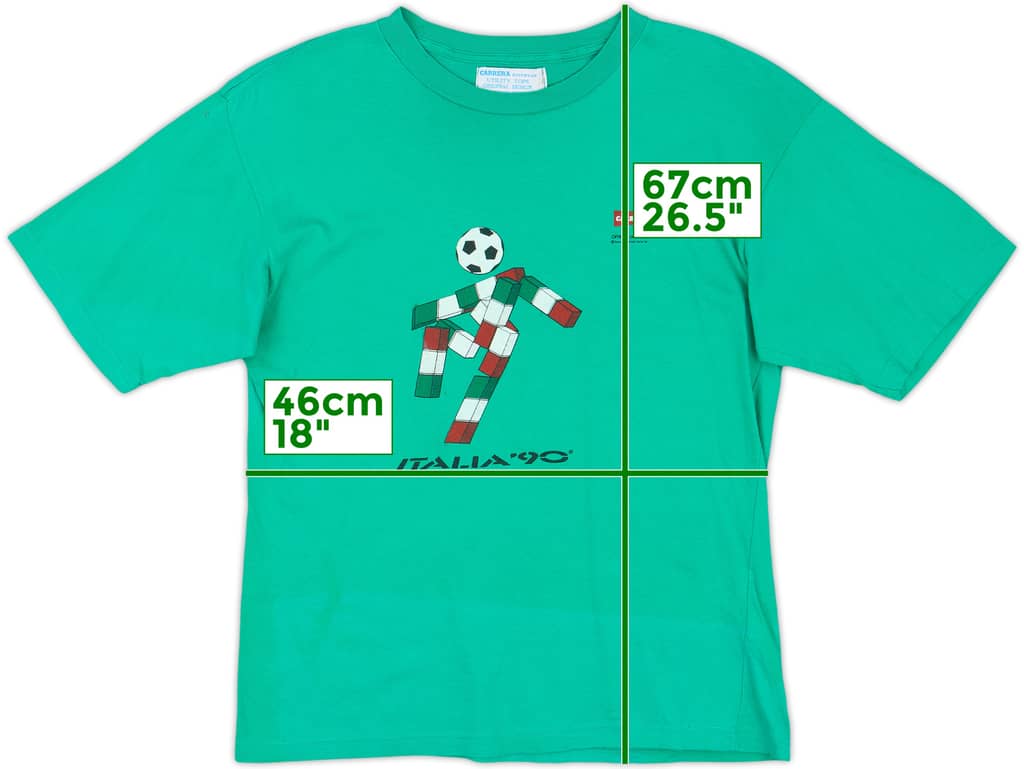 1990 Italy Graphic Tee - 7/10 - (M)