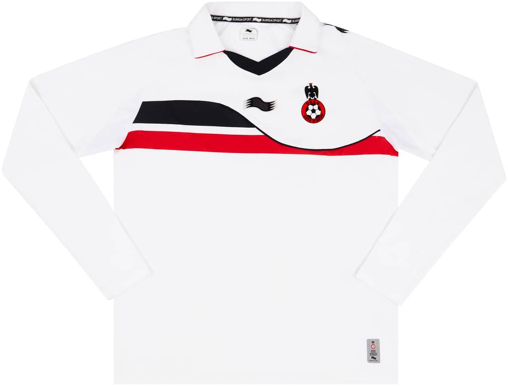 2011-12 Nice Away L/S Shirt - 9/10 - (M)