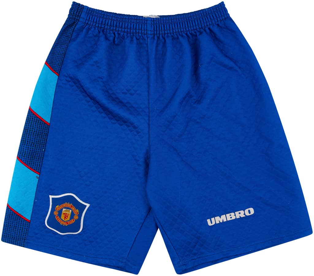 1995-96 Manchester United GK Shorts - 9/10 - (M)