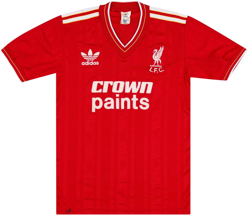 1985-87 Liverpool Home Shirt - 6/10 - (Y)