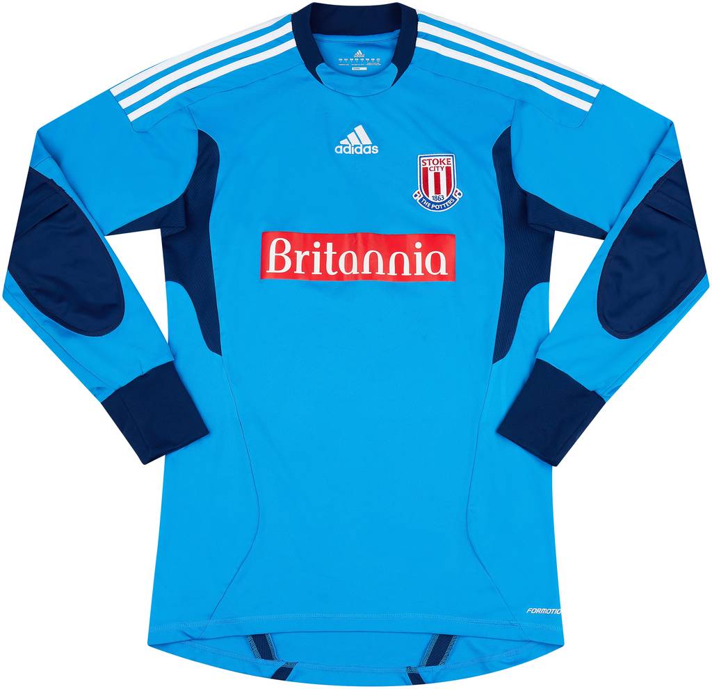 2011-12 Stoke City GK Shirt - 7/10 - (S)