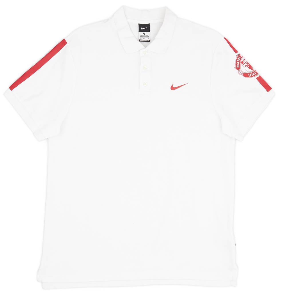 2014-15 Manchester United Nike Polo Shirt - 9/10 - (XL)