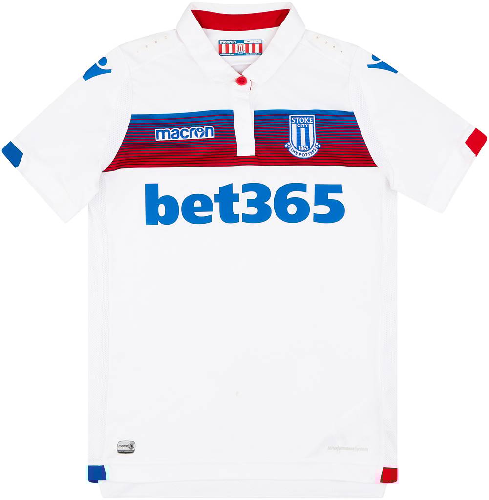 2017-18 Stoke City Third Shirt - 7/10 - (Women's XXS)