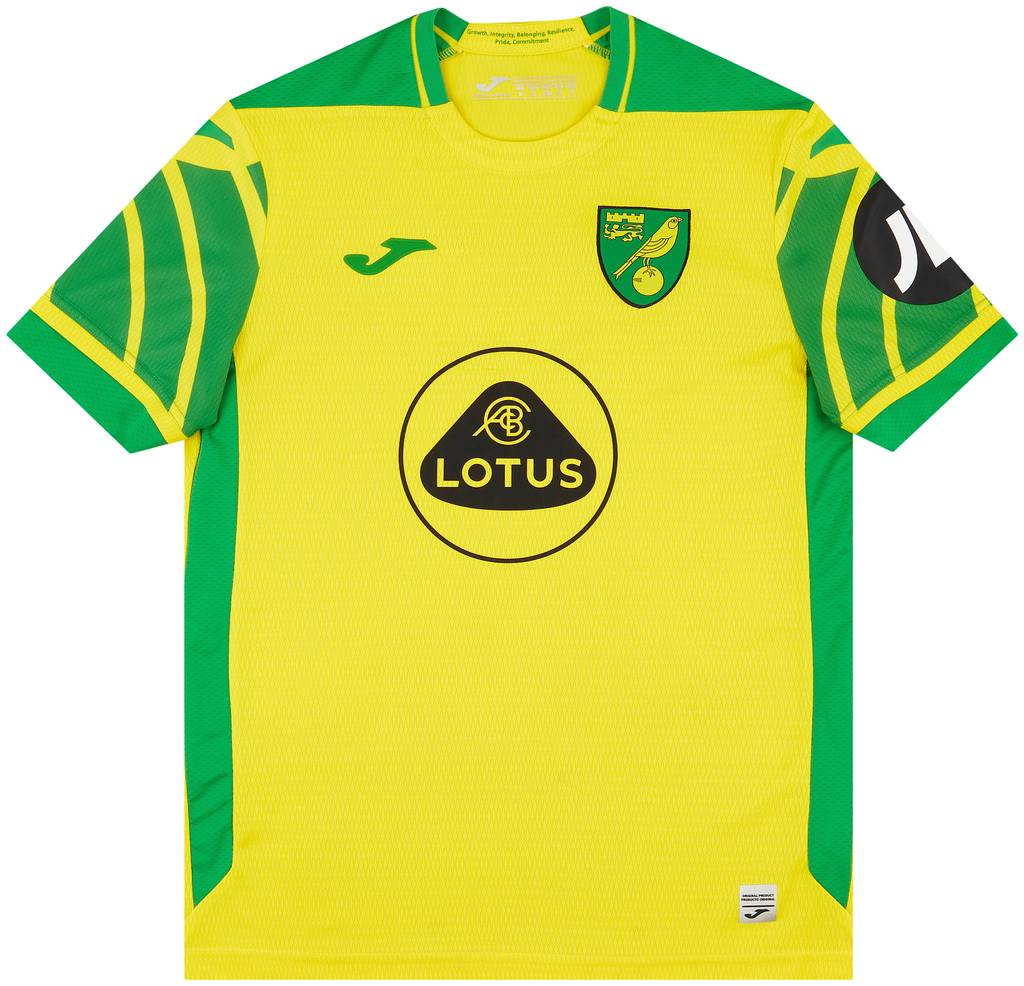 2021-22 Norwich Home Shirt - 7/10 - (S)