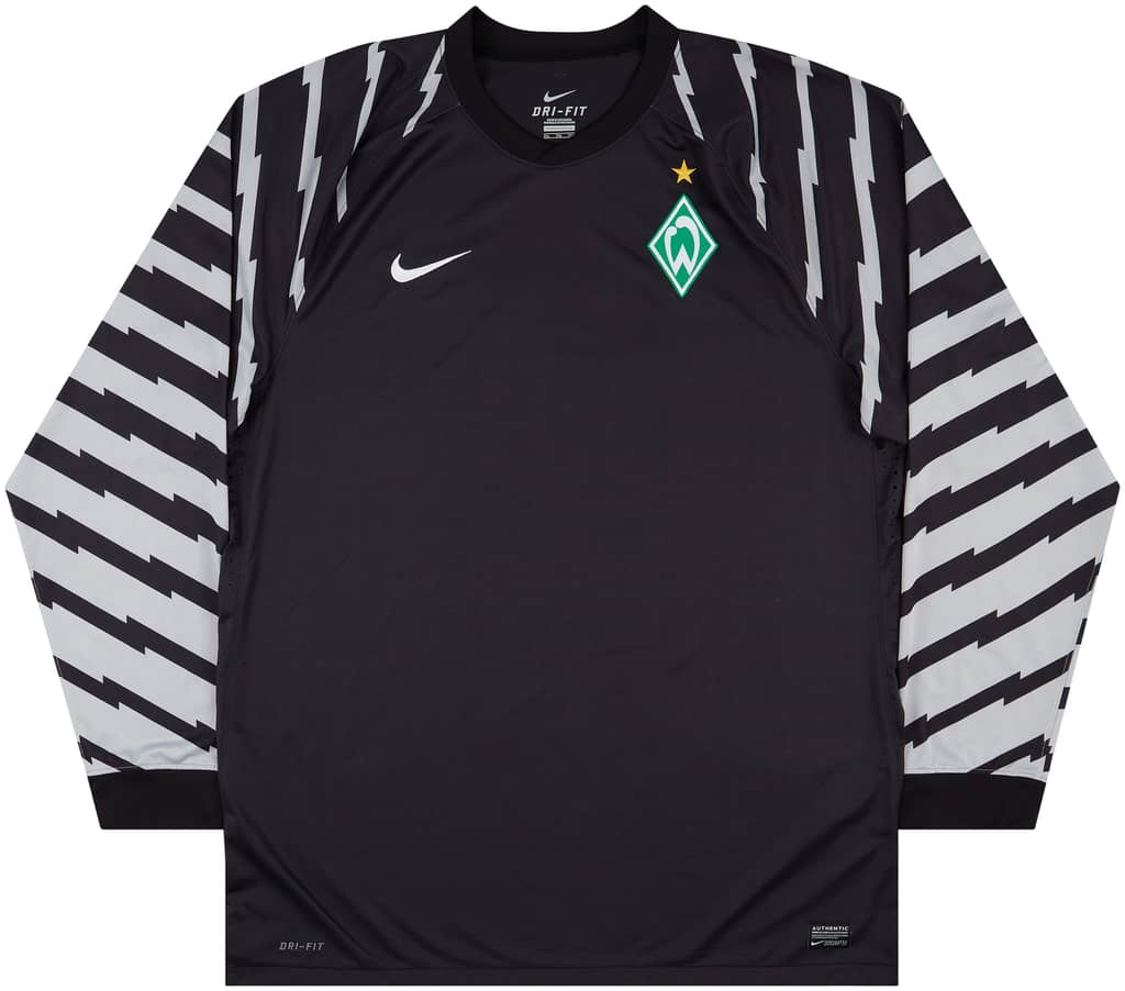 2010-11 Werder Bremen Player Issue GK Shirt - 9/10 - (XXL)