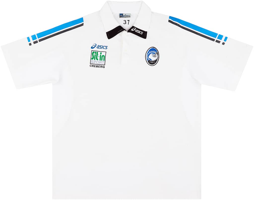 2000s Atalanta Player Issue Polo Shirt #37 - 6/10 - (XL)