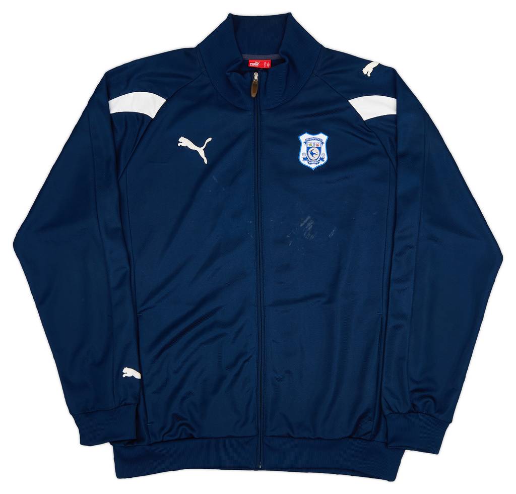 2011-12 Cardiff City Puma Zip Jacket - 5/10 - (L)