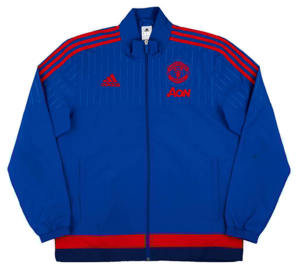 2015-16 Manchester United adidas Presentation Jacket - 10/10 - (M)
