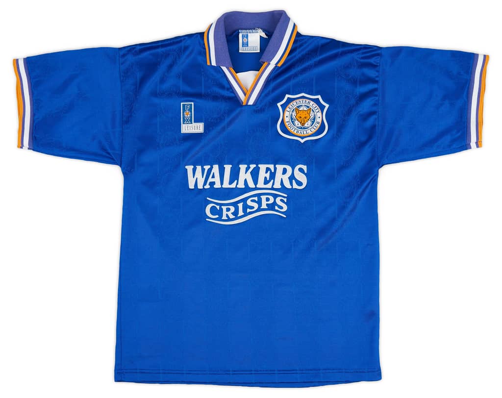 1994-96 Leicester Home Shirt - 9/10 - (S)