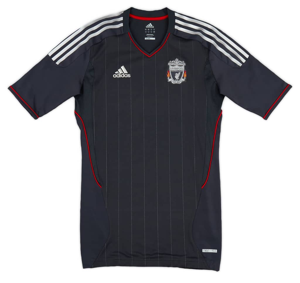 2011-12 Liverpool Player Issue TechFit Away Shirt - 6/10 - (M)