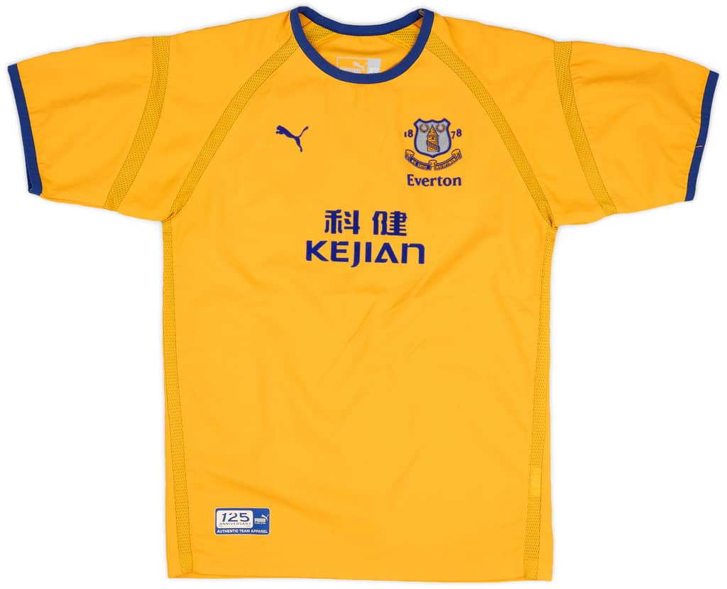 2003-04 Everton Away Shirt - 9/10 - (M.Boys)