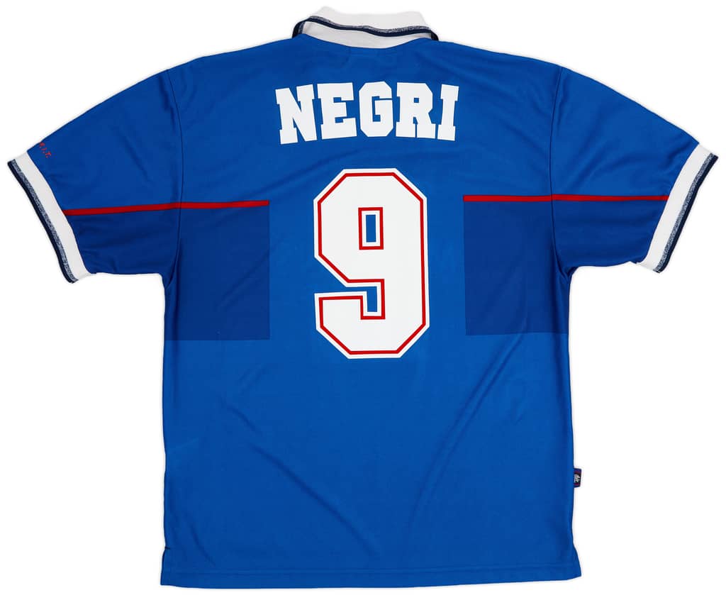 1997-99 Rangers Home Shirt Negri #9 - 9/10 - (M)