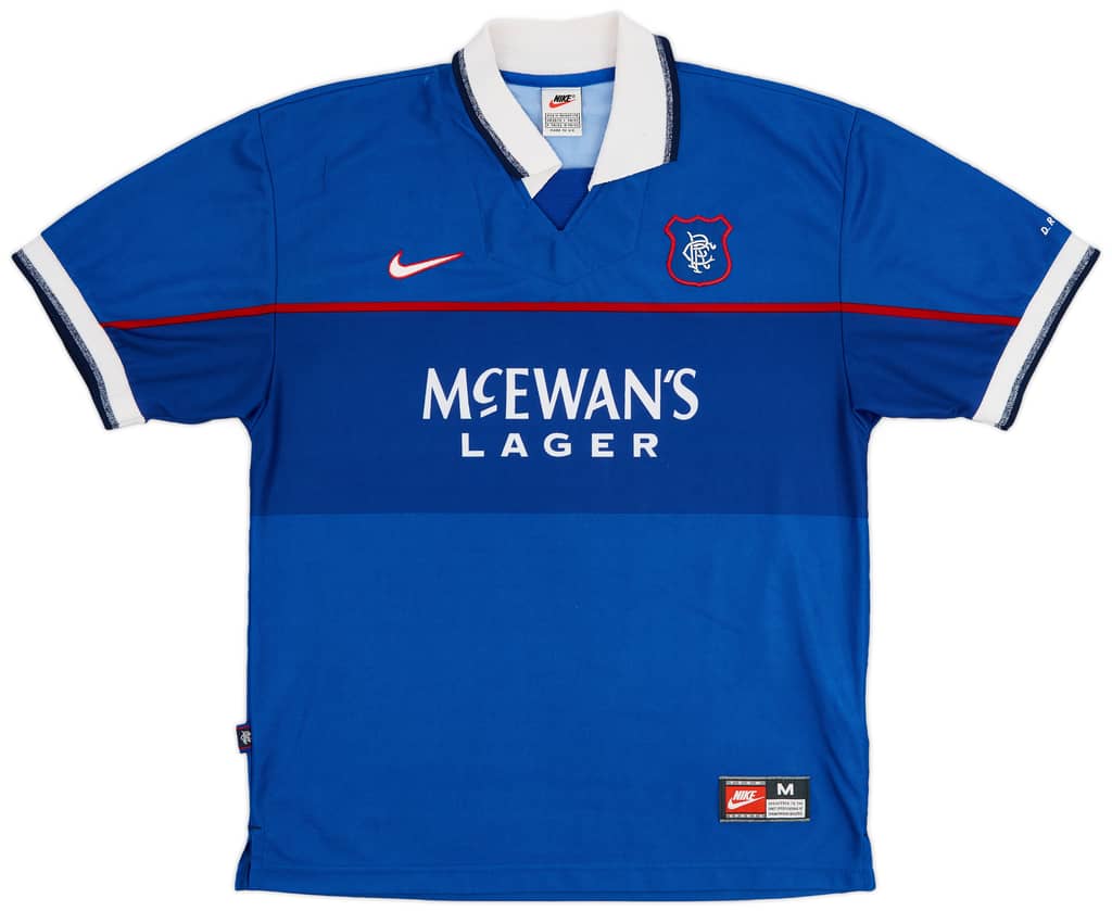 1997-99 Rangers Home Shirt Negri #9 - 9/10 - (M)