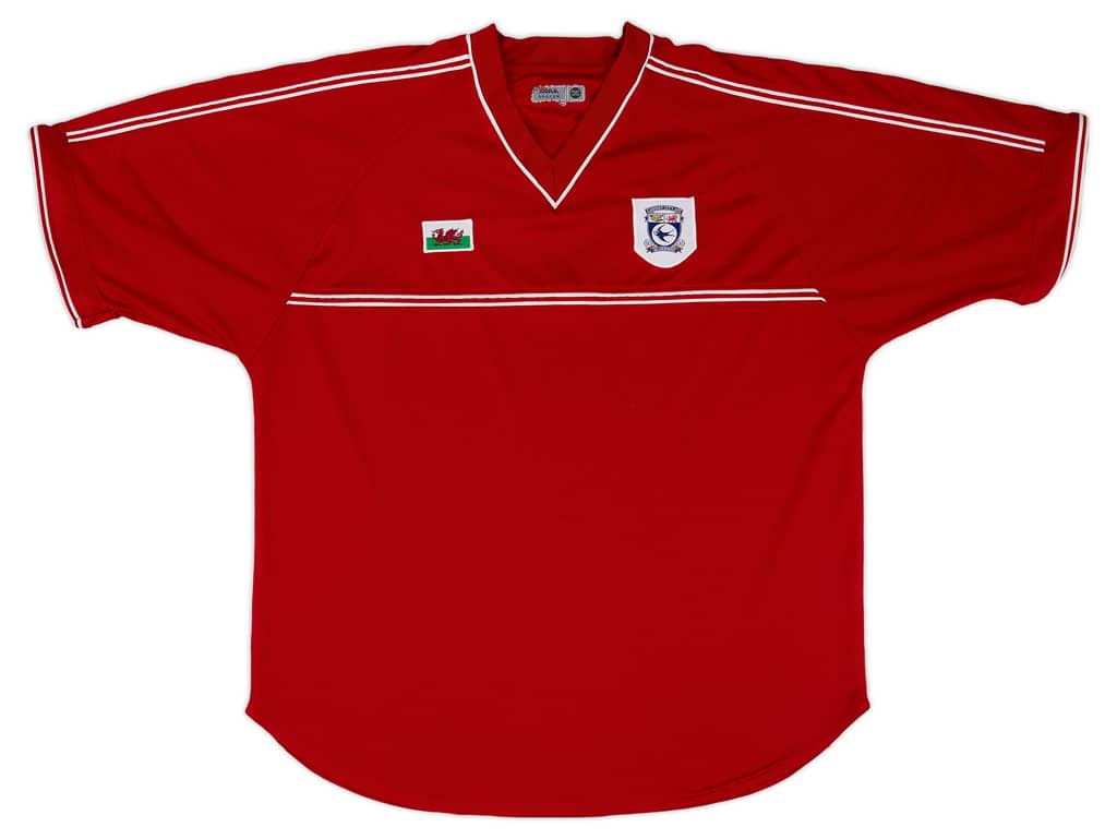 2001-02 Cardiff Away Shirt - 8/10 - (XL)