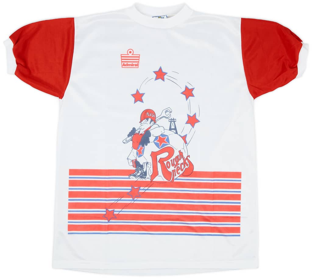 1980s Tulsa Roughnecks Admiral Training Shirt - 9/10 - (S)