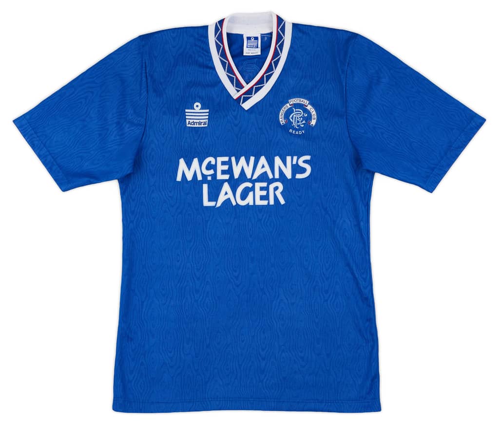 1990-92 Rangers Home Shirt - 9/10 - (S)