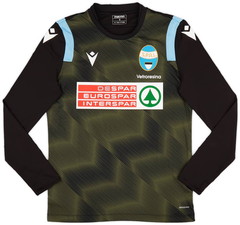 2019-20 SPAL Macron Training L/S Shirt - 9/10 - (S)