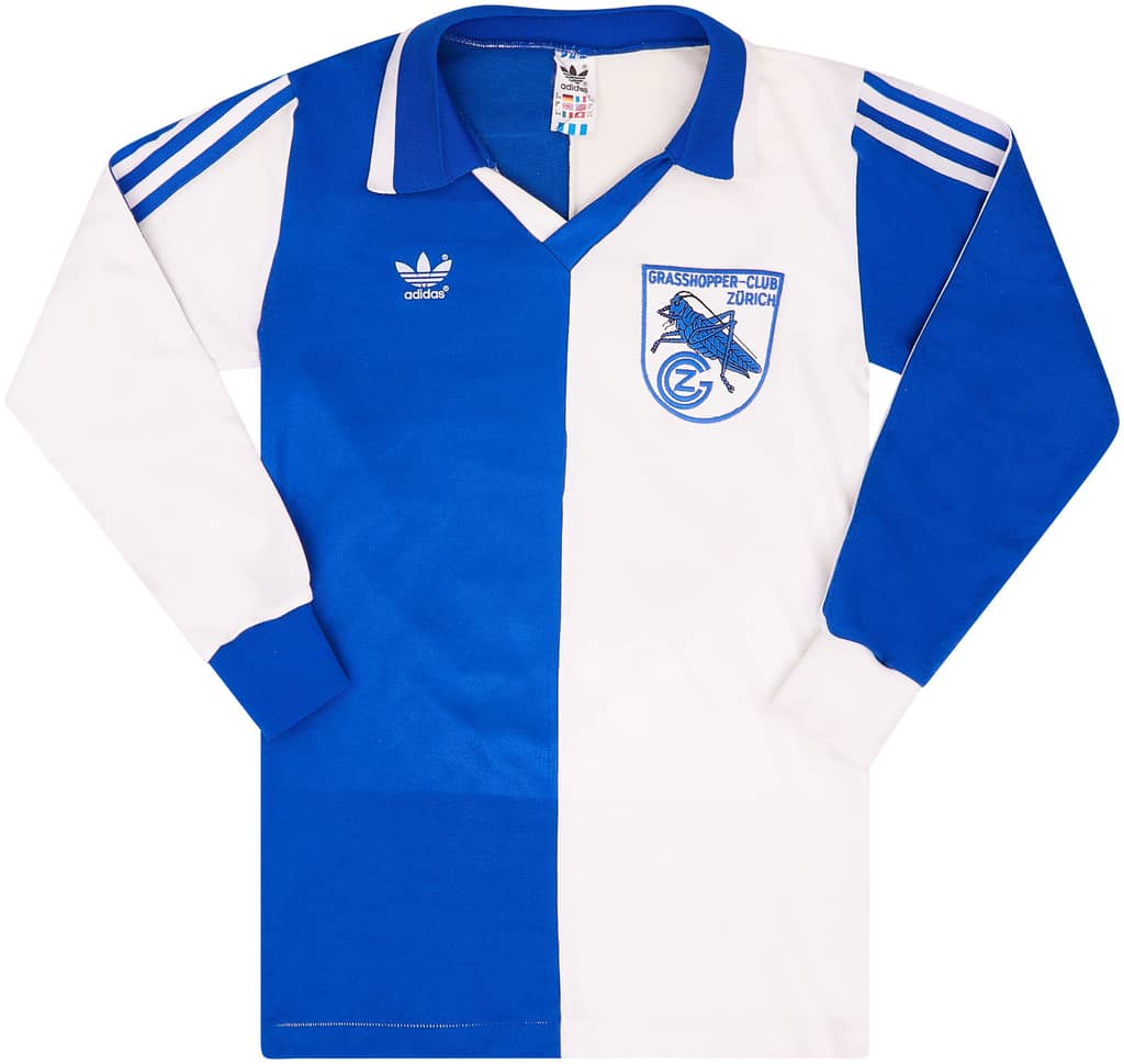 1980-85 Grasshoppers Home L/S Shirt - 7/10 - (S)