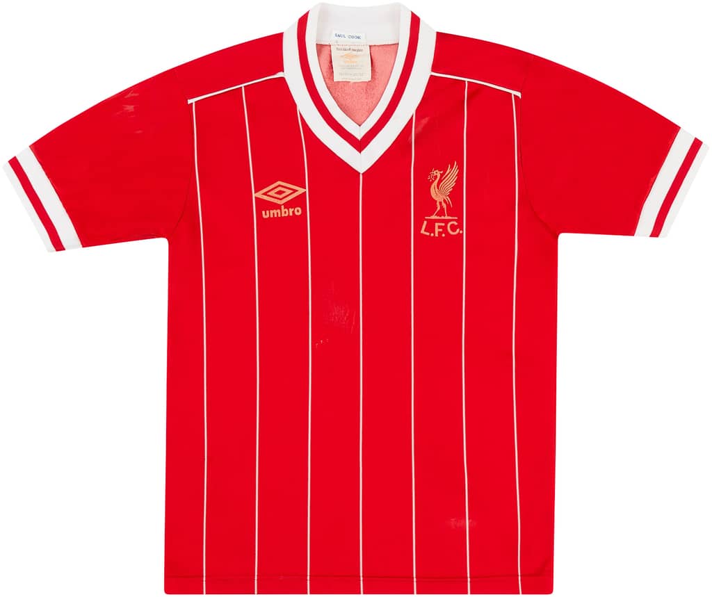 1982-85 Liverpool Home Shirt - 6/10 - (L.Boys)